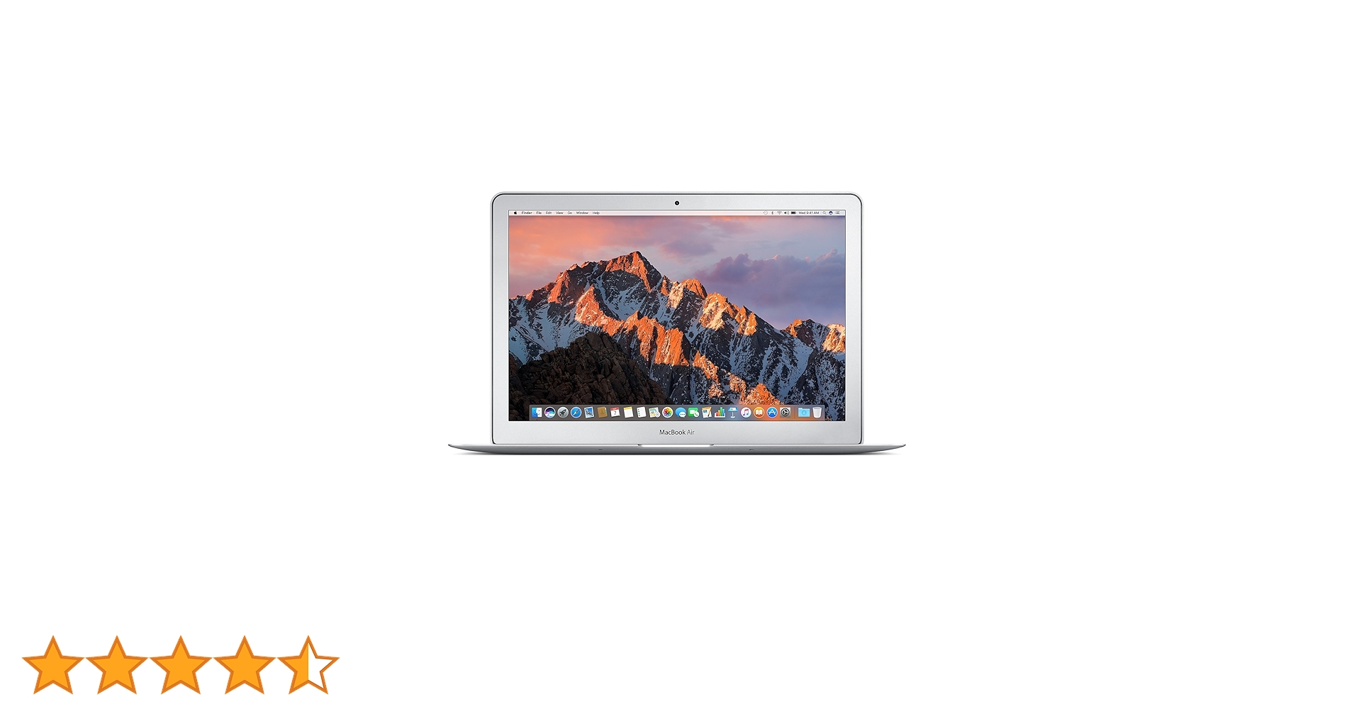 Apple MacBook Air Core i5 13-inch Laptop (8GB/256GB/Mac OS/Silver